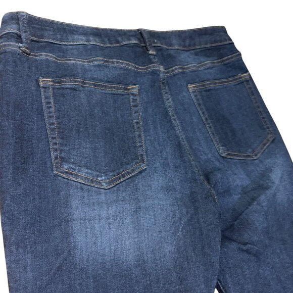 Just USA Size 32 Denim Jeans Button Fly Raw Hem - Picture 7 of 7